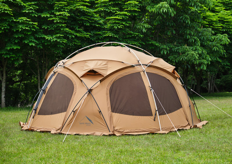 Tent Mark Designs19新製品 Big Room 新しいドーム型シェルターの詳細スペック発表
